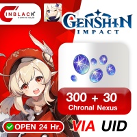 Genshin Impact - 330 Chronal Nexus Top up UID By Inblackm Open 24 hr.