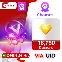 Chamet - 18,750 Diamond via UID by Inblackm open 24 hr.