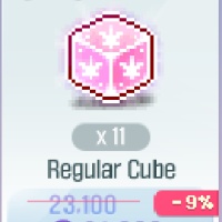 MapleStory SEA Regular  Cube x 11