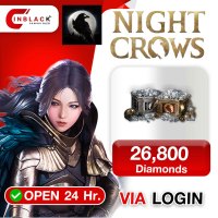 Night Crows (GL) - 26,800 Diamonds 299.99$ Top up Official LOGIN by Inblackm open 24 hr.