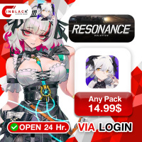 Resonance Solstice -- Any Pack 14.99$ Top up via LOGIN By Inblack Open 24 hr.