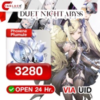 Duet Night Abyss (GL) - 3280 Phoxene Plumule Top up UID By Inblackm Open 24 hr.