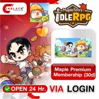 MapleStory: Idle RPG - Maple Premium Membership (30d)(8.69$) VIA LOGIN BY INBLACKM Open 24 hr.