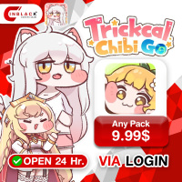 Trickcal: Chibi Go - Any Pack  9.99$ Top up via LOGIN By Inblack Open 24 hr.