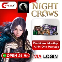Night Crows (GL) - Premium+ Monthly All-in-One Package 299.99$ Top up Official LOGIN by Inblackm open 24 hr.