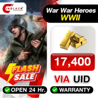 War War Heroes (VVVVH WW II) - 16400 Gold via UID by Inblackm open 24 hr.