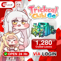 Trickcal: Chibi Go -  1280 Crystal Leaves Top up via LOGIN By Inblack Open 24 hr.