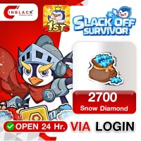 Slack Off Survivor - 2700 Snow Diamond VIA LOGIN BY INBLACKM Open 24 hr.