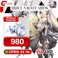 Duet Night Abyss (GL) - 980 Phoxene Plumule Top up UID By Inblackm Open 24 hr.