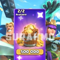 Clash Royale - 500k Gold Pack (LOGIN METHOD) **Need Email & Verification Code to login**