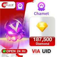 Chamet - 187,500 Diamond via UID by Inblackm open 24 hr.