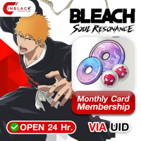 Bleach: Soul Resonance - Monthly Card Membership Top up UID By Inblackm Open 24 hr.