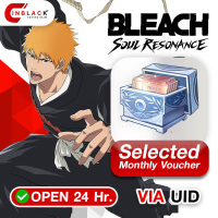Bleach: Soul Resonance - Selected Monthly Voucher Top up UID By Inblackm Open 24 hr.