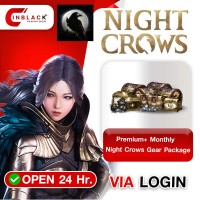 Night Crows (GL) - Premium+ Monthly Night Crows Gear Package 299.99$ Top up Official LOGIN by Inblackm open 24 hr.
