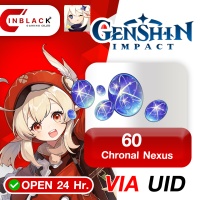 Genshin Impact - 60 Chronal Nexus Top up UID By Inblackm Open 24 hr.