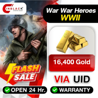 War War Heroes (VVVVH WW II) - 16400 Gold via UID by Inblackm open 24 hr.