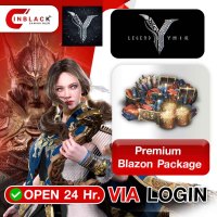 Legend of YMIR - Premium Blazon Package 299.99$ Top Up Official LOGIN By Inblackm Open 24hr.