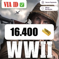 [VIA ID] - 16400 Gold  (16000 + 400)- War War heroes  (WW II) (VVVVH) [⚡️Fast⚡️ Legit✅]