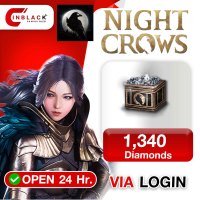 Night Crows (GL) - 1,340 Diamonds 14.99$ Top up Official LOGIN by Inblackm open 24 hr.