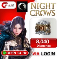 Night Crows (GL) - 8,040 Diamonds 89.99$ Top up Official LOGIN  by Inblackm open 24 hr.