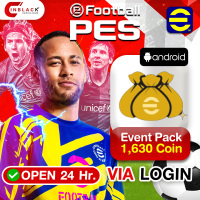 EFootball Android - Event Pack 1630 Coin ( 1 Time only) Top up via Konami Login BY INBLACKM Open 24 hr.
