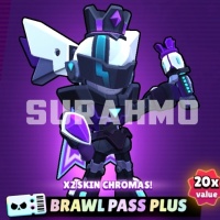 Brawl Stars - Brawl Pass Plus (LOGIN METHOD) **Need Email & Verification Code to login**
