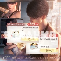 Love and Deepspace - Loveswoon Pack I & II (FULL) (LOGIN METHOD) **Need Account & Password to login**