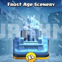 Clash of Clans COC  Clash of Clans - Frost Age Scenery (LOGIN METHOD) **Need Email & Verification Code to login**