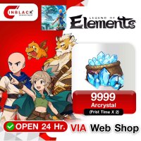 Legend of Elements - 9999 Arcrystal(Frist Time X 2) 99.99$ Top up Via Web Shop By Inblackm Open 24 hr.