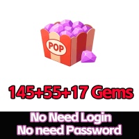 145+55+17 Gems（Via UID No Need Login/No need Password）