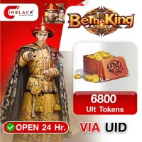 Be The King - 6800 Ult Tokens Top up UID By Inblackm Open 24 hr.