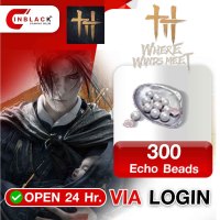 Where Winds Meet - 300 Echo Beads Top up Via Login by Inblackm open 24 hr.