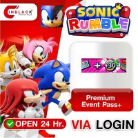 Sonic Rumble (GL)  - Premium Event Pass+ 17.99$ Top up Via Login by Inblackm open 24 hr.