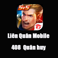 （Vietnam）Garena AOV - 408 Voucher （Liên Quân Mobile）Just need UID No Login