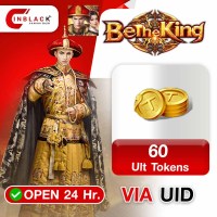 Be The King - 60 Ult Tokens Top up UID By Inblackm Open 24 hr.