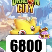 [VIA ID] - 6800 Gem (1700 * 4)  - Dragon City [⚡️Fast⚡️ Legit✅]