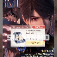 Love and Deepspace - Galactic Crown Pack VII (LOGIN METHOD) **Need Account & Password to login**