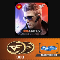 (Vietnam)Crossfire: Legends - 300 CF Coin （Just need ID ）NO Login