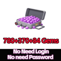 780+370+84 Gems（Via UID No Need Login/No need Password）
