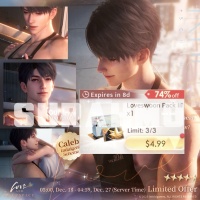 Love and Deepspace - Loveswoon Pack III (LOGIN METHOD) **Need Account & Password to login**