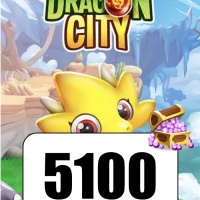 [VIA ID] - 5100 Gem (1700 * 3)  - Dragon City [⚡️Fast⚡️ Legit✅]