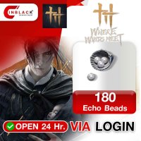 Where Winds Meet - 180 Echo Beads Top up Via Login by Inblackm open 24 hr.