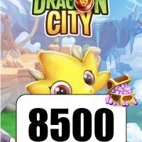 [VIA ID] - 8500 Gem (1700 * 5)  - Dragon City [⚡️Fast⚡️ Legit✅]