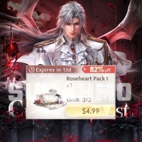 Love and Deepspace - Roseheart Pack I (LOGIN METHOD) **Need Account & Password to login**