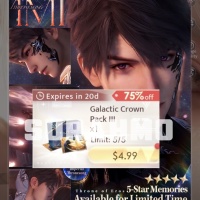 Love and Deepspace - Galactic Crown Pack III (LOGIN METHOD) **Need Account & Password to login**