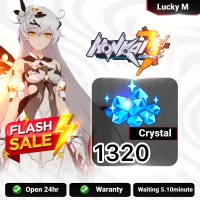 Honkai Impack3-1320 Crystals(Only UID required)