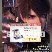 Love and Deepspace - Galactic Crown Pack VI (LOGIN METHOD) **Need Account & Password to login**