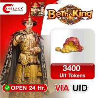 Be The King - 3400 Ult Tokens Top up UID By Inblackm Open 24 hr.