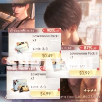 Love and Deepspace - Loveswoon Pack I II III (FULL) (LOGIN METHOD) **Need Account & Password to login**