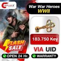 War War Heroes (VVVVH WW II) - 183750 Key via UID by Inblackm open 24 hr.